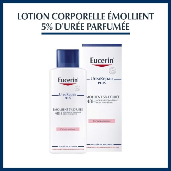 EUCERIN UreaRepair PLUS Emollient 5% d’Urée Parfumé – 250ml