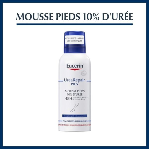 EUCERIN UreaRepair PLUS Mousse Pieds 10% d&rsquo;Urée 150ml