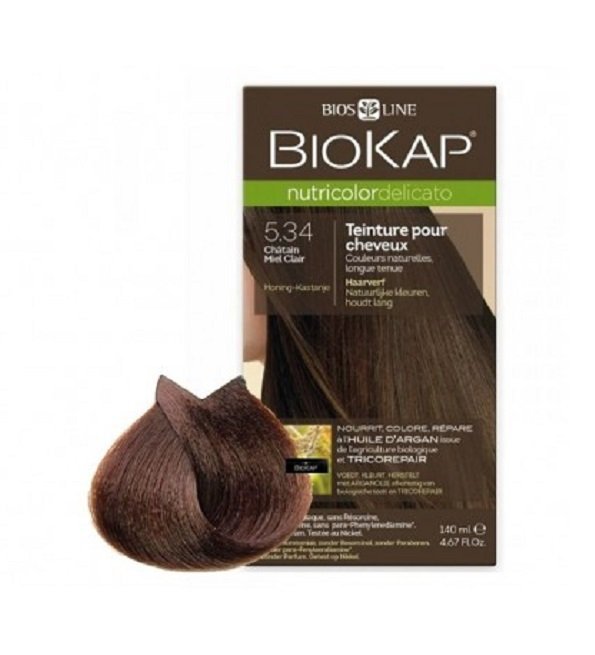 17565-1.jpg Biokap Nutricolor Delicato Rapid Teinture pour Cheveux 5.34 – Image 1