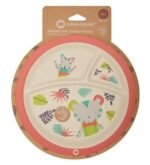 Bebe Confort – Assiette en Bambou avec compartiments – Jungle Vibes (18M +) – Image 2