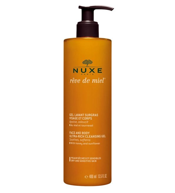 3264680004063-1.jpg Nuxe Gel lavant Surgras Visage et Corps – 400 ml – Image 1
