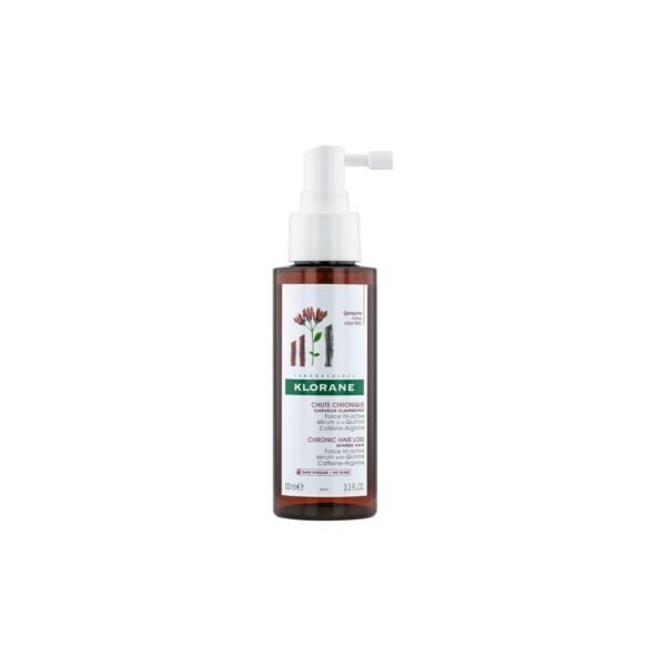 Klorane – Sérum antichute à la Quinine & Edelweiss BIO – Chute de cheveux 100ml