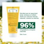 Klorane – Baume Après-shampoing Reflets Blonds à la Camomille – Cheveux blonds à châtains 200 ml – Image 3