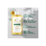 Klorane – Shampoing Reflets Blonds à la Camomille cheveux blonds à châtains – Éclaircissant 400 ml – Image 3