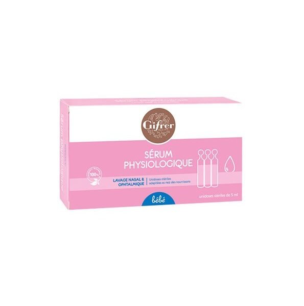 GIFRER SERUM PHYSIOLOGICA BTE X 5 UNIDOSES 5 ML