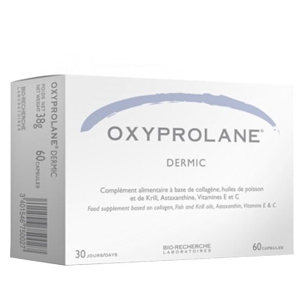 Oxyprolane Dermic – 60 Capsules
