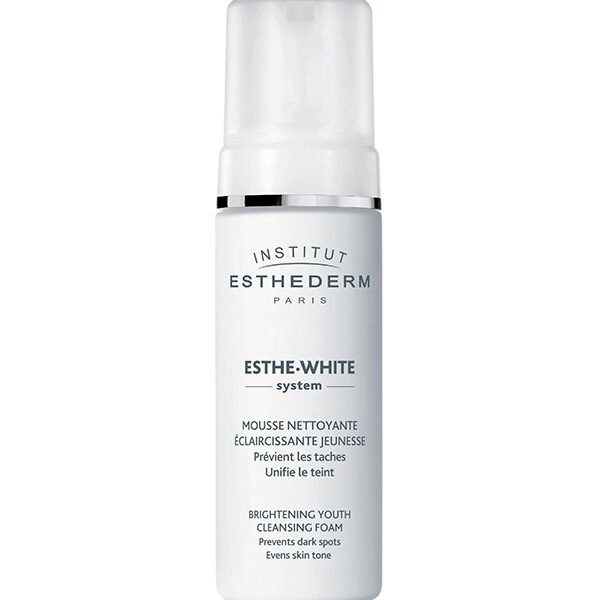 Institut Esthederm – Esthe-White System Mousse Nettoyante Éclaircissante Jeunesse – 150 ml