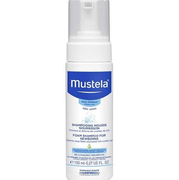 Mustela Shampoing Mousse Nourrisson – 150 ml