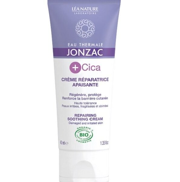 EAU THERMALE JONZAC +CICA CRÈME RÉPARATRICE APAISANTE 40 ml