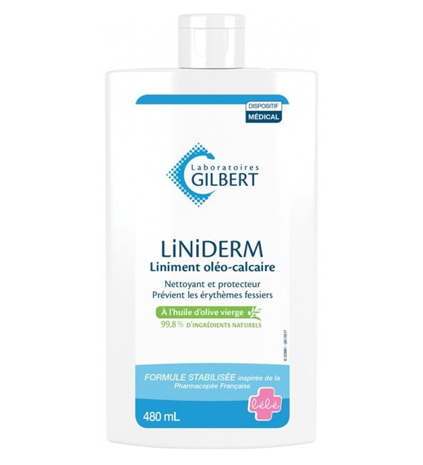 3518646126970-1.jpg Gilbert Liniderm Liniment Oléo-Calcaire – 480 ml – Image 1