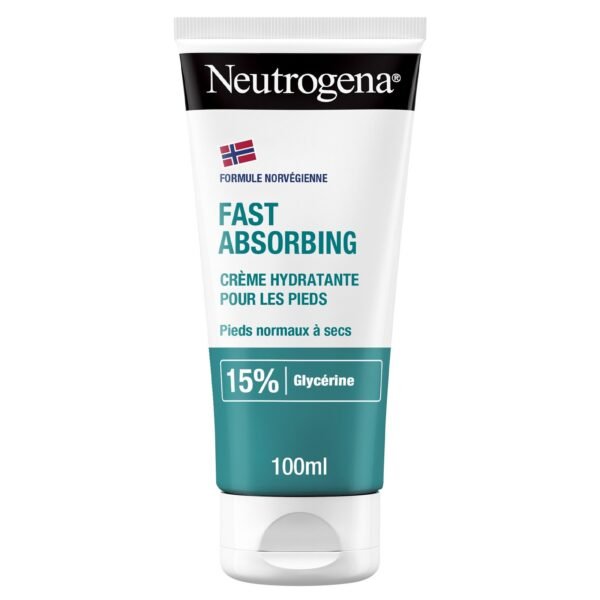 Neutrogena Absorption Rapide Crème Hydratante Pieds Secs 100ml