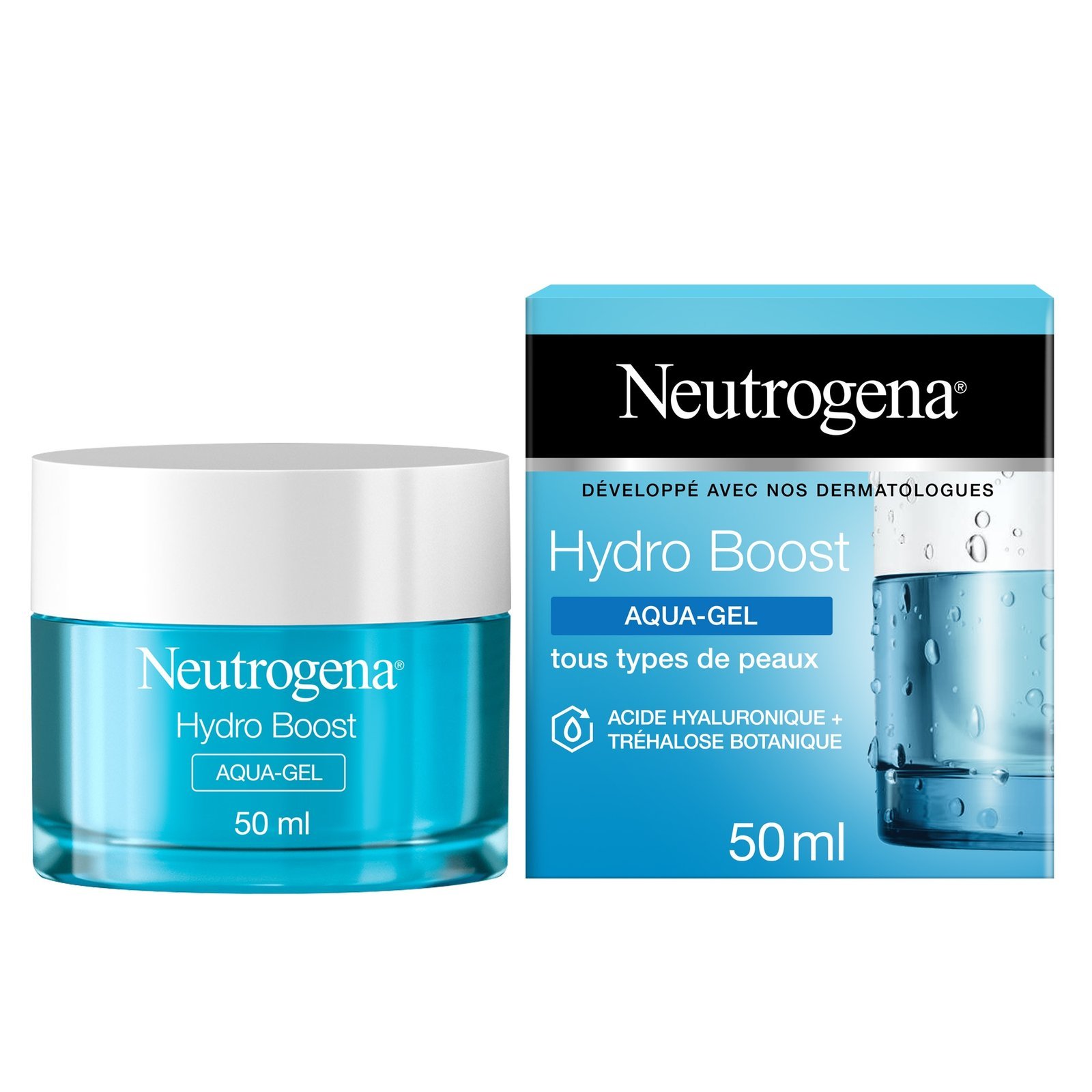 3574661287201.jpg NEUTROGENA HYDRO BOOST HYDRATANT AQUA-GEL POT 50ML – Image 1