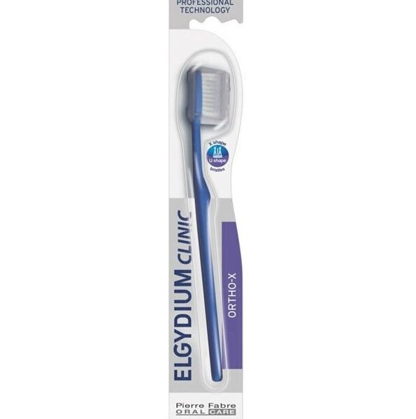 Elgydium Clinic – Brosse à dents Ortho X Adulte Medium