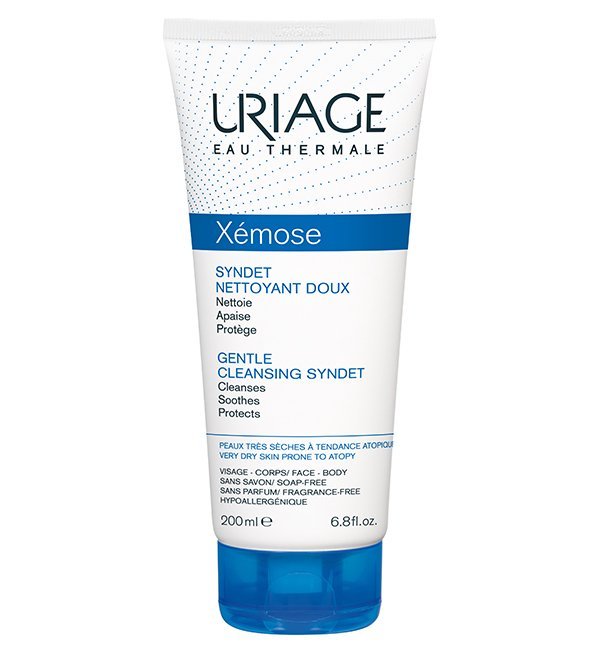 3661434000171-2.jpg Uriage – Xemose – Syndet Nettoyant Doux – 200 ml – Image 1