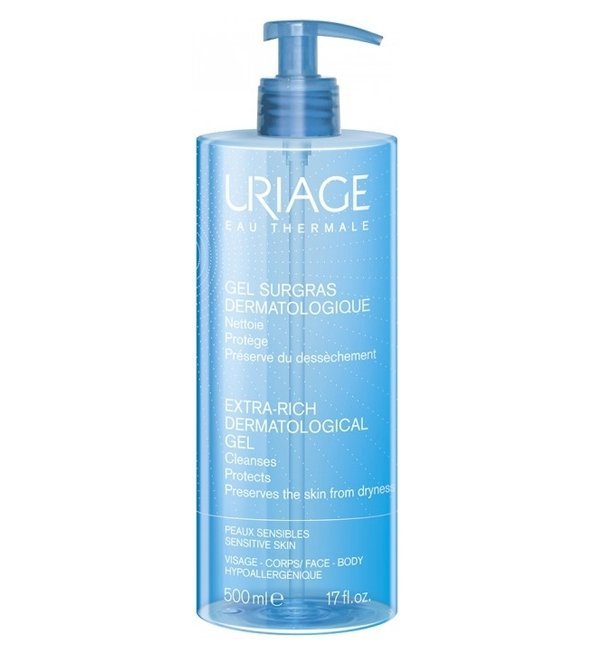 3661434005862-1.jpg Uriage – Gel Surgras Liquide Dermatologique – 500 ml – Image 1