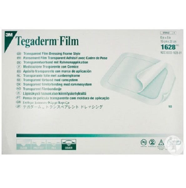 TEGADERM Pansement film Transparent avec Cadre 15 x 20 cm