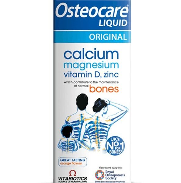 Vitabiotics – Osteocare Calcium Magnésium Zinc Vitamine D3 Liquide – 200ml