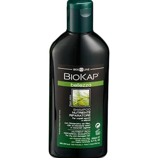 Biokap – Shampoing nourrissant et réparateur Belleza – Cheveux secs – 200 ml
