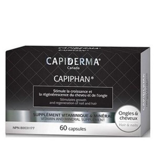 Capiderma Capiphan ongles & cheveux 60capsules