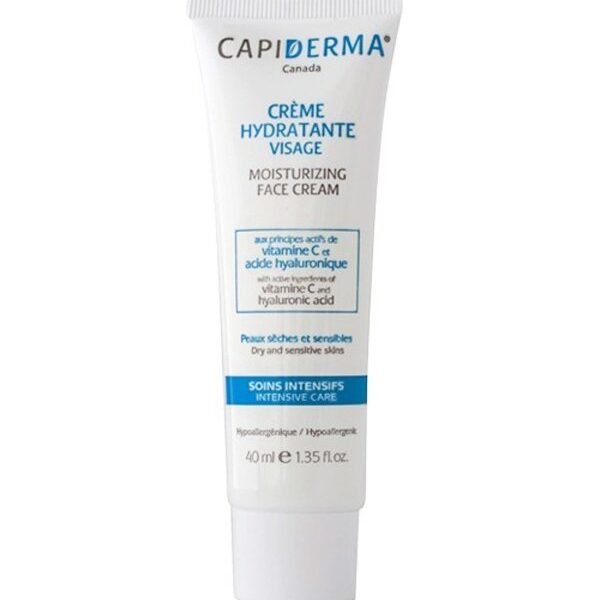 Capiderma – Crème hydratante visage – 40 ml
