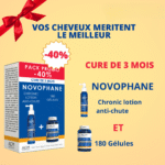ACM Novophane Chronic Lotion Anti-chute + Novophane 180 Gelules PACK