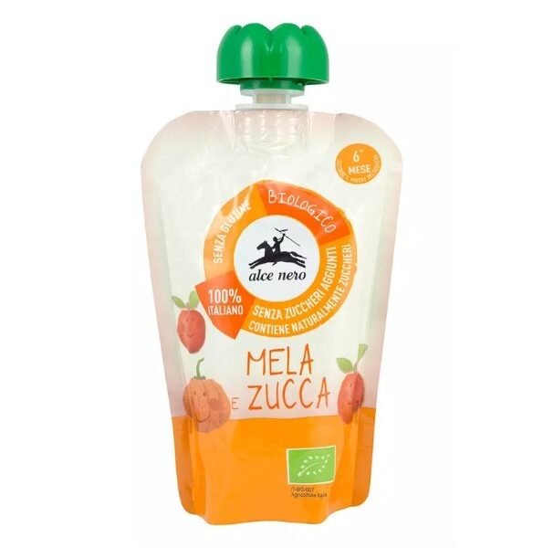 ALCE NERO PUREE DE POMME ET DE COURGE 100G