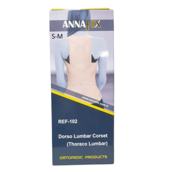 ANNAFIX Ceinture Dorso-Lombaire Taille 1 S-M REF-102