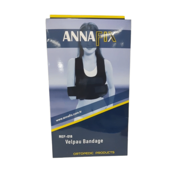 ANNAFIX Immobilisation De Bras & d&rsquo;epaule Noir REF-018