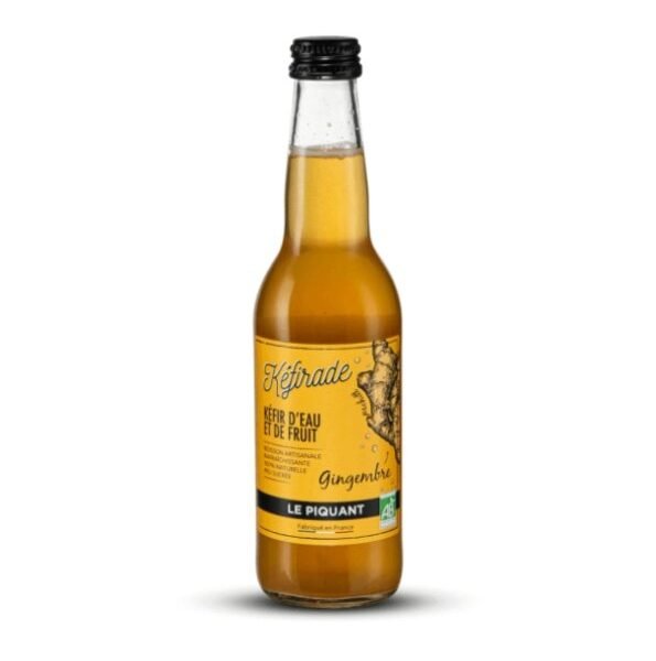 KEFIRADE KEFIR D&rsquo;EAU ET FRUIT GINGEMBRE 330ML