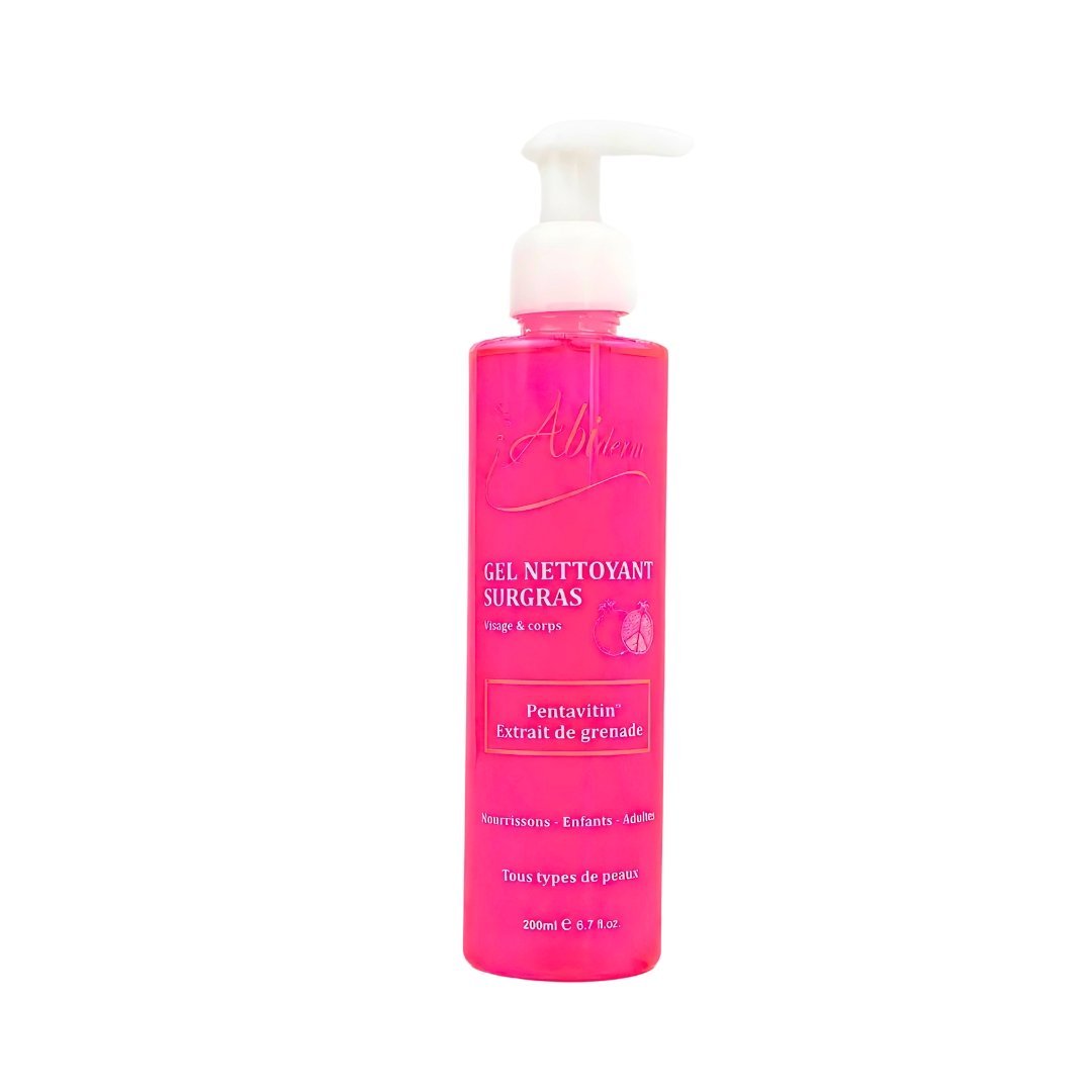 Abiderm-Gel-nettoyant-surgras-200ml-1.jpg Abiderm Gel Nettoyant Surgras 200ml – Image 1