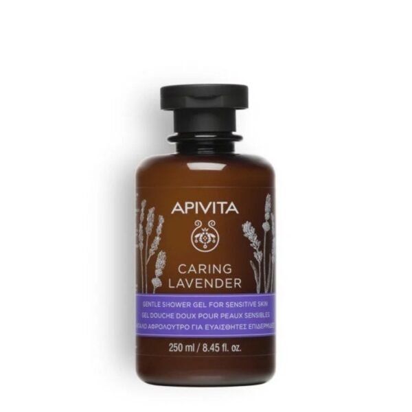 Apivita Gel Douche lavande Peaux Sensibles 250ml