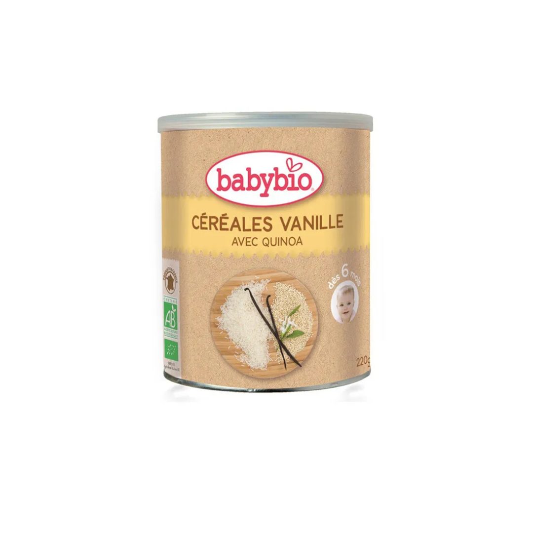 BABYBIO-CEREALES-VANILLE-220G-1.png BABYBIO CEREALES VANILLE 220G – Image 1