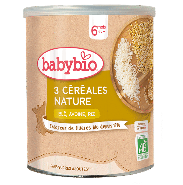 BABYBIO CEREALES 3 FRUITS 220G
