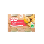 BABYBIO PETIT POT POMME COING 2 x 130G