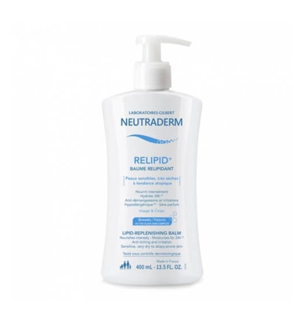 BAUME.jpg Neutraderm Relipid+ Baume Relipidant 400ml – Image 1