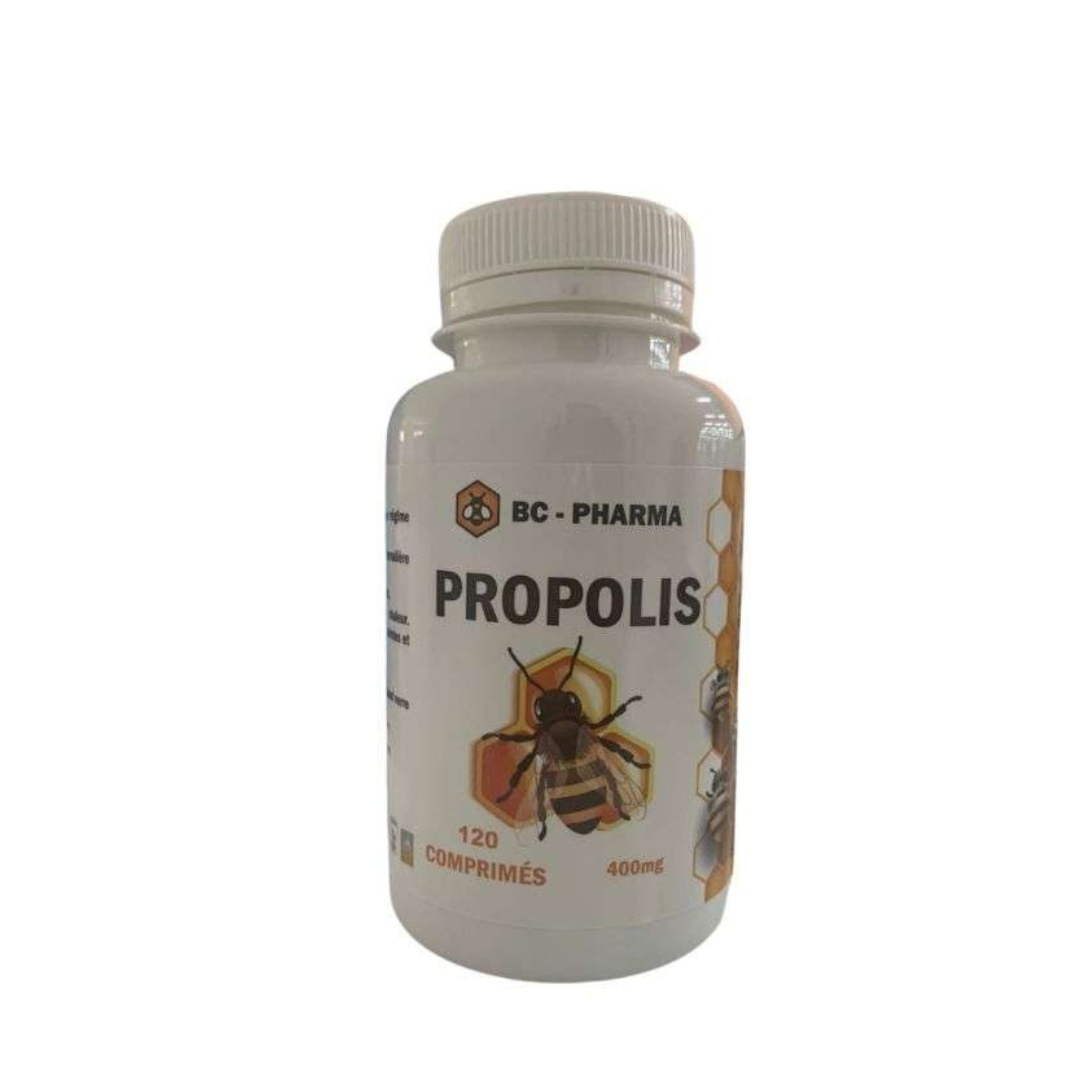 BC-Propolis-400mg-120cps-1-1.png BC Propolis 400mg 120 Comprimes – Image 1