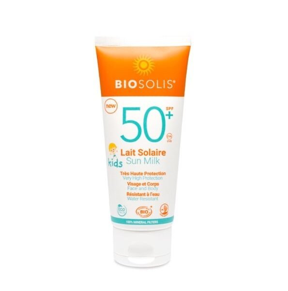 BIOSOLIS LAIT SOLAIRE POUR ENFANTS SPF50 100ML
