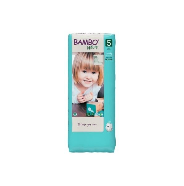 Bambo Nature Culotte d&rsquo;apprentissage T5 XL 11-17Kg/38 Unités