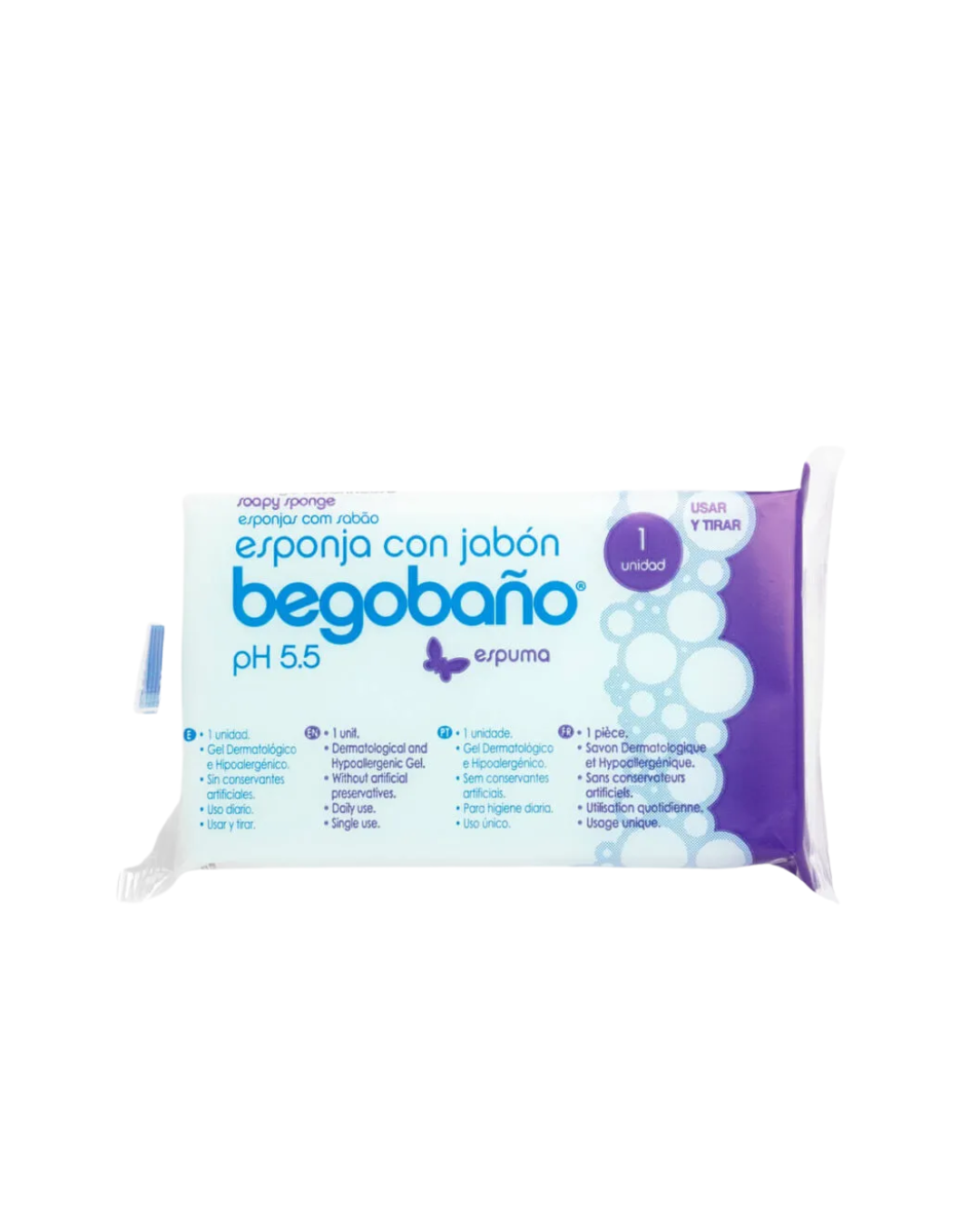 Begobano-eponge-savonneuse-naturel-7.513-cm-1.png Begobano Eponge Savonneuse Naturel 7.5 x 13 cm – Image 1