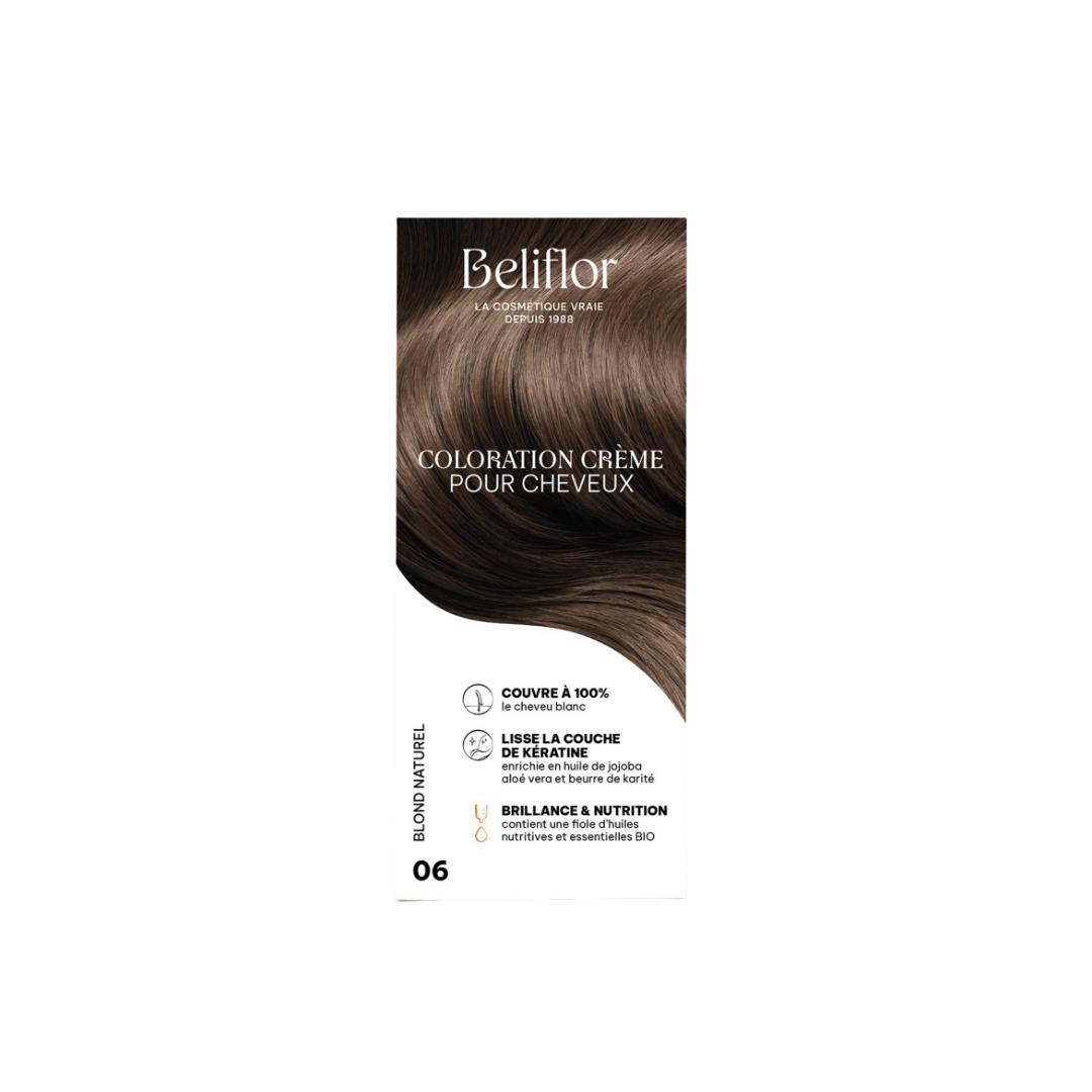 Beliflor-Coloration-N°06-Blonde-Naturel.png Beliflor Coloration N°06 Blonde Naturel – Image 1
