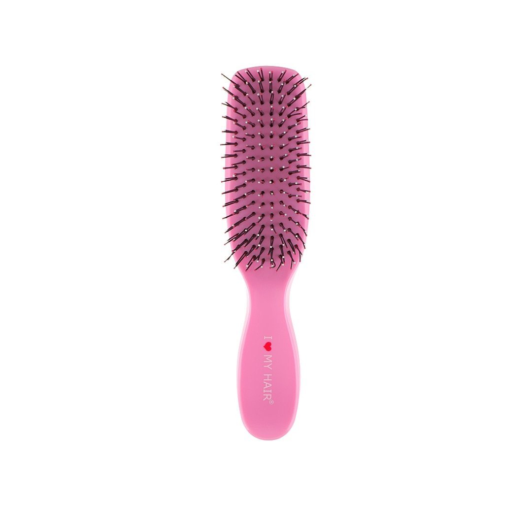 Brosse-a-cheveux-enfant-prichI-Rose-.jpg Brosse a cheveux Enfant Prichi-Pixy Rose I Love My Hair 1503 – Image 1