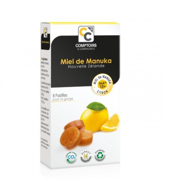 COMPTOIRS-ET-COMPAGNIES-PASTILLE-MANUKA-CITRON-22G-1.jpg COMPTOIRS ET COMPAGNIES PASTILLE MANUKA CITRON 22G – Image 1