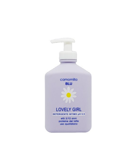 Camomilla-Blu-Lovely-girl-Nett-intime-ph-5.5-300ml-1.jpg Camomilla Blu Lovely Girl Nettoyant intime ph 5.5 300ml – Image 1