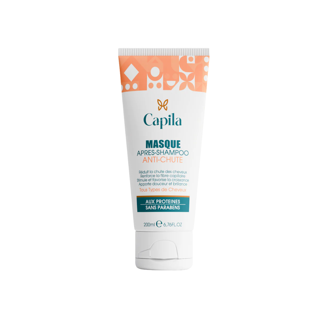 Capila-Masque-Apres-Shampoing-Anti-Chute-200ml.png Capila Masque Apres-Shampoing Anti-Chute 200ml – Image 1