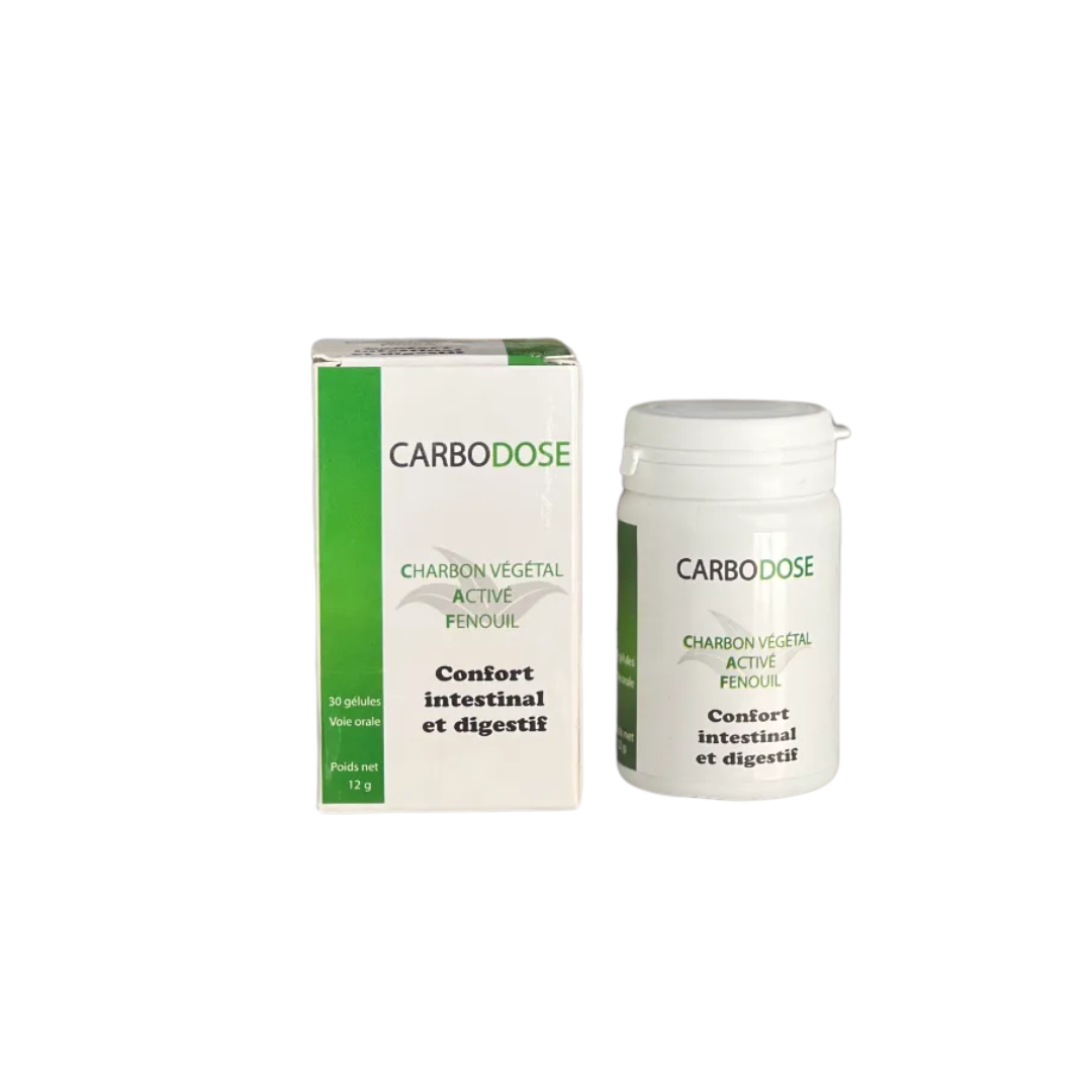 Carbodose-30-gelules.png Carbodose 30 Gelules – Image 1
