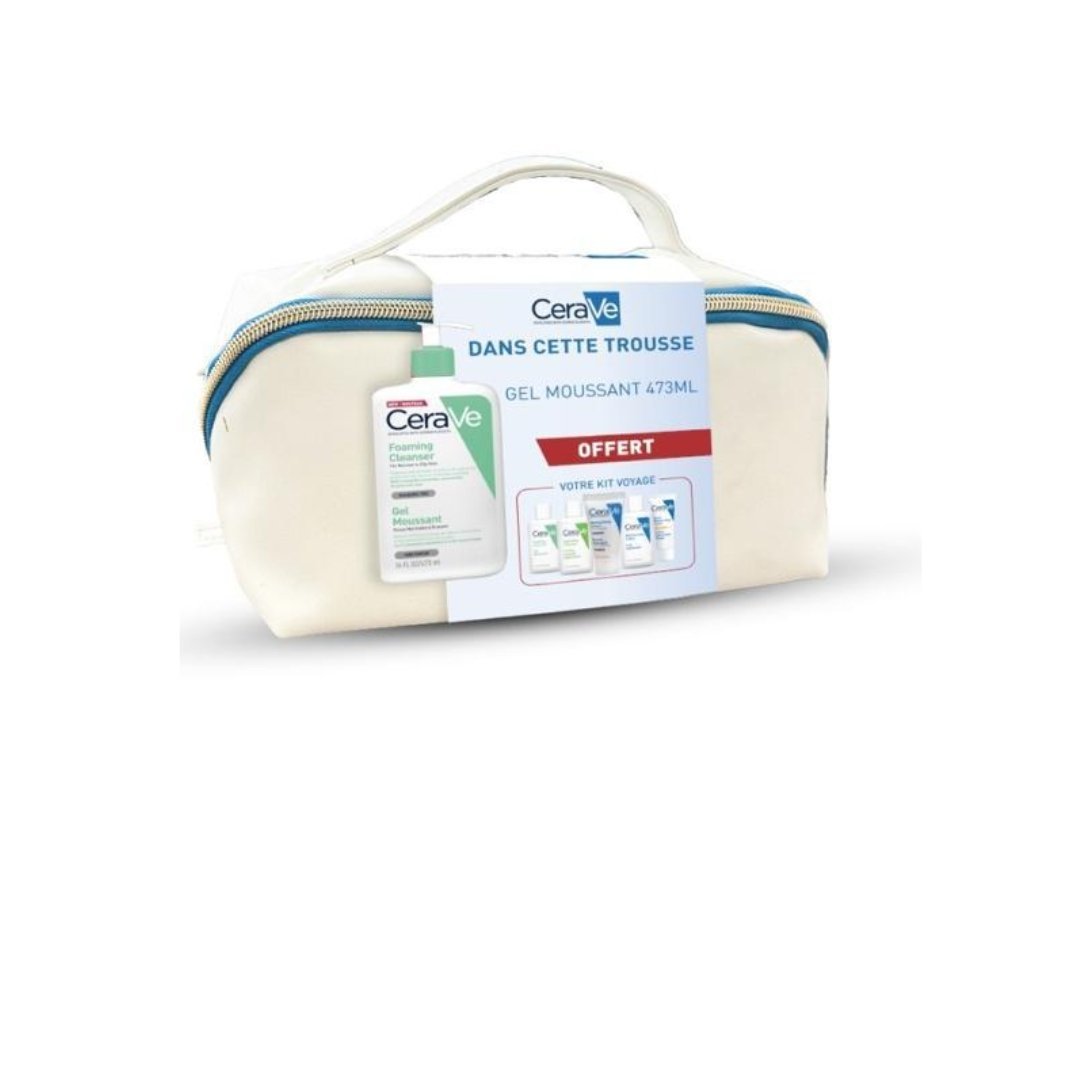 Cerave-Gel-Moussant-Trousse-Des-Echantillons-.jpg Cerave Gel Moussant + Trousse Des Echantillons – Image 1