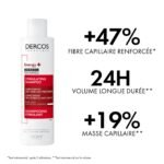 Vichy Dercos Technique ENERGY+ Shampooing Stimulant Anti-Chute | 200ml = 1 Shampooing miniature Offert – Image 8