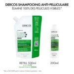 Vichy Dercos Shampoing Traitant Anti-Pelliculaire Cheveux Secs | 200ml = 1 Shampooing miniature Offert – Image 16