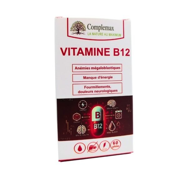 Complemax Vitamine B12 60 Gelules