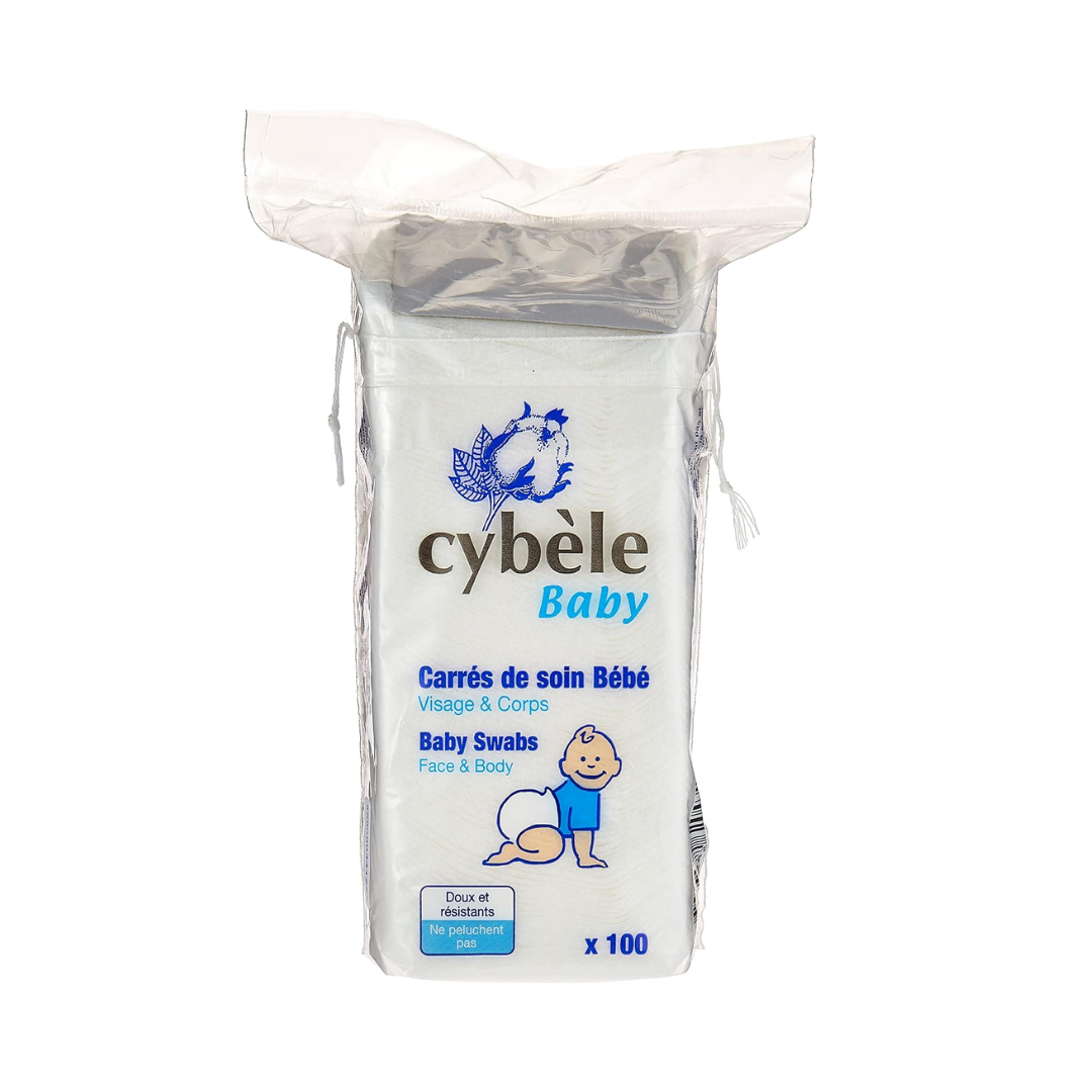 Cybele-baby-carres-de-soin-100pcs-1.png Cybele Baby Carres De Soin 100 Pieces – Image 1